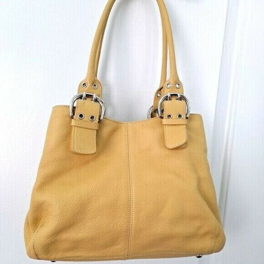 Tignanello - Leather Handbag & Matching Wallet